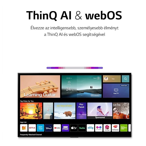 ტელევიზორი LG 65NANO813QA Nano Cell, 65", 4K UHD, Smart TV, HDMI, USB, BT, WIFI, Black