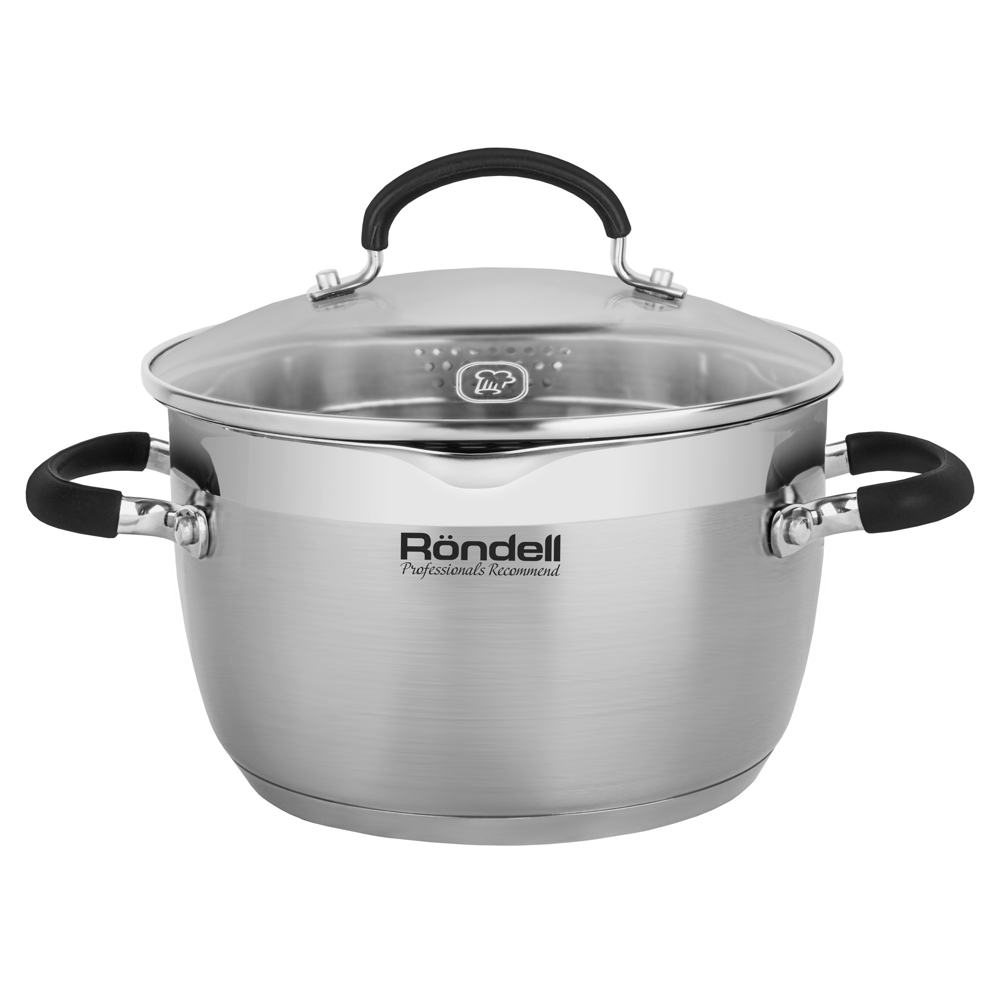 ქვაბი Rondell RDS 1448, 5.7L, 24cm, Stainless Steel