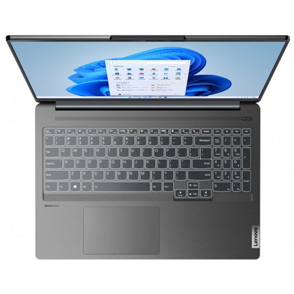 ნოუთბუქი Lenovo 82L9006DUS IdeaPad 5i Pro, 16", i5-11300H, 8GB, 512 GB SSD, MX450 2GB, Grey