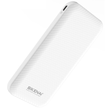 პორტატული დამტენი Sikenai CB-1, 10000mAh, USB Type-C, Micro USB, Power Bank, White