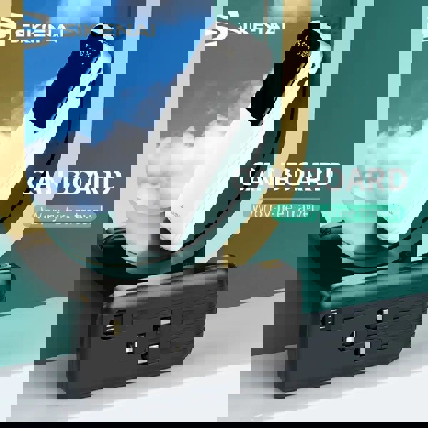 პორტატული დამტენი Sikenai DX-3, 20000mAh, USB Type-C, Lightning, Micro USB, Power Bank, White