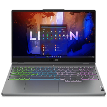 ნოუთბუქი Lenovo 82RD009WRK Legion 5, 15.6", Ryzen5-6600H, 16GB, 1TB SSD, RTX3060 6GB, Storm Grey