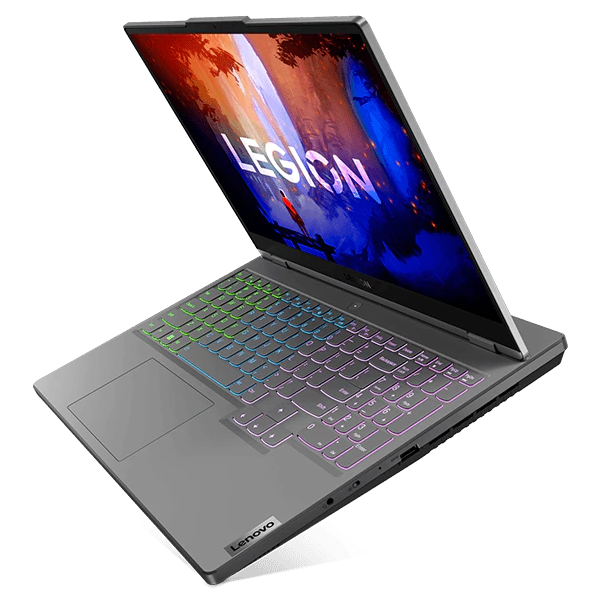 ნოუთბუქი Lenovo 82RD009WRK Legion 5, 15.6", Ryzen5-6600H, 16GB, 1TB SSD, RTX3060 6GB, Storm Grey