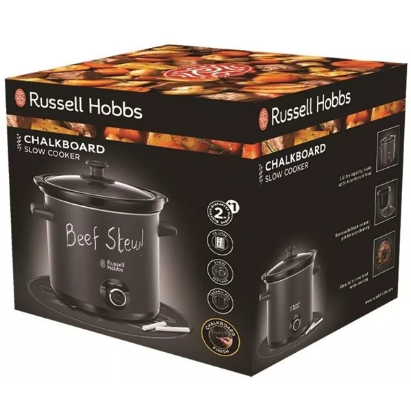 ელექტრო ქვაბი Russell Hobbs 24180-56/RH, 3.5L, 200W, Black