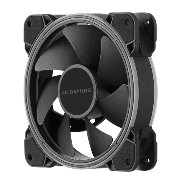 ქულერი 2E 2E-ACF120B-RGB, RGB, 120mm, 1300RPM, Cooler, Black