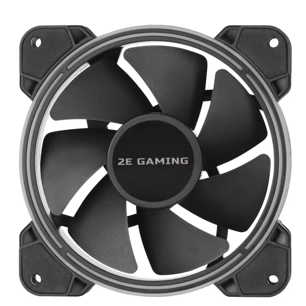 ქულერი 2E 2E-ACF120B-RGB, RGB, 120mm, 1300RPM, Cooler, Black