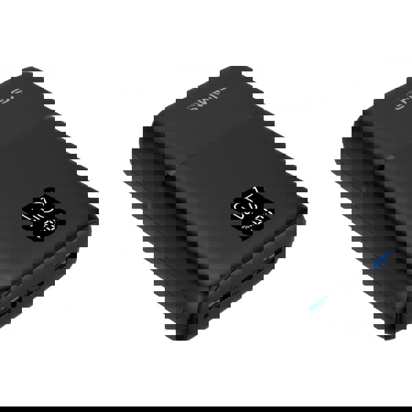 პორტატული დამტენი Sigma SI20A2QL, 20000mAh, USB Type-C, USB-A, Power Bank, Black