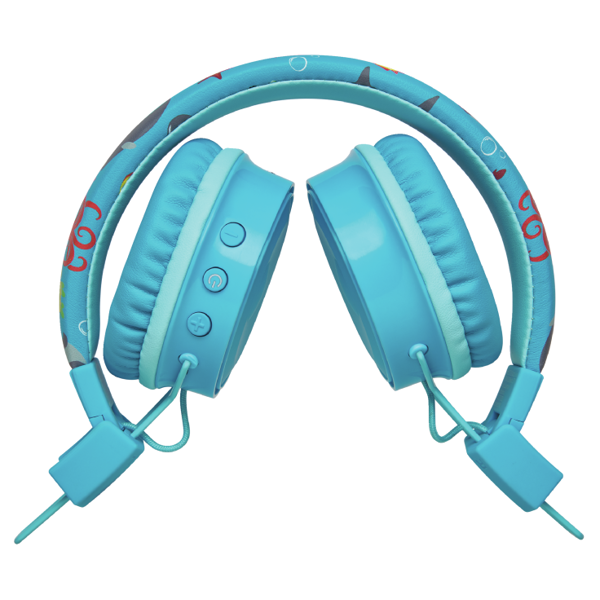 ყურსასმენი Trust Comi BT Kids, Headphones, Wireless, USB-A, Bluetooth, Blue