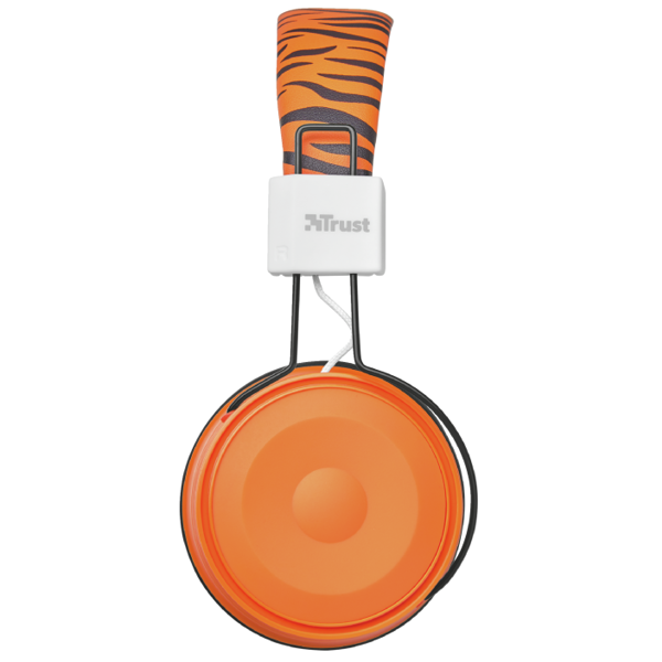 ყურსასმენი Trust Comi BT Kids, Headphones, Wireless, USB-A, Bluetooth, Orange