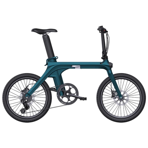 ელექტრო ველოსიპედი Fiido X, 20", Folding Electric Bike, 25KM/H, up to 130km Green