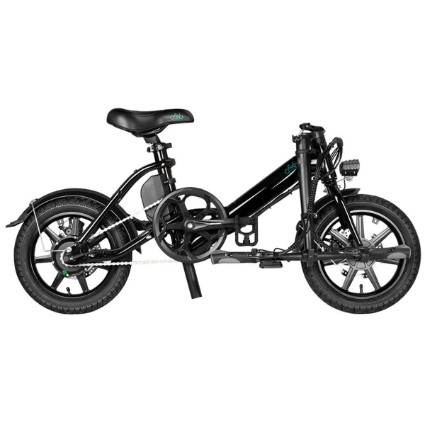 ელექტრო ველოსიპედი Fiido D3 Pro, 14", Folding Electric Bike, 25KM/H, up to 60km Black