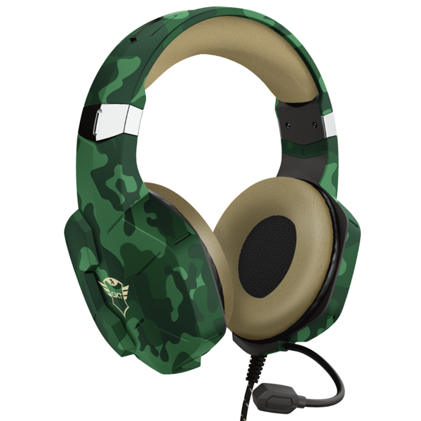 ყურსასმენი Trust GXT323C, Gaming Headset, Wired, 3.5mm, Green