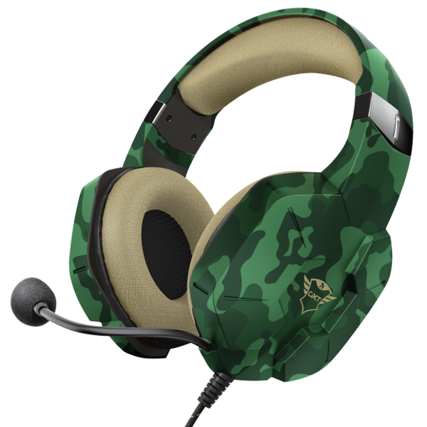ყურსასმენი Trust GXT323C, Gaming Headset, Wired, 3.5mm, Green