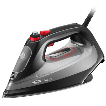 Braun SI9281BK, 3100W, 330ML, Steam Iron, Black