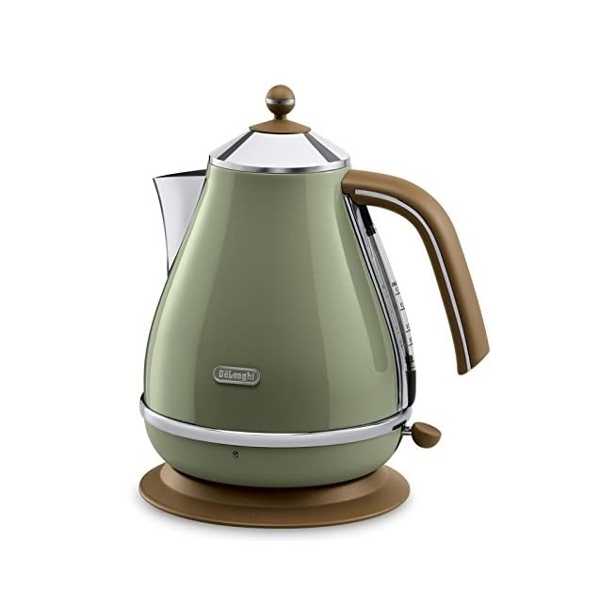 ელექტრო ჩაიდანი DeLonghi KBOV2001.GR, 2000W, 1.7L, Electric Kettle, Green