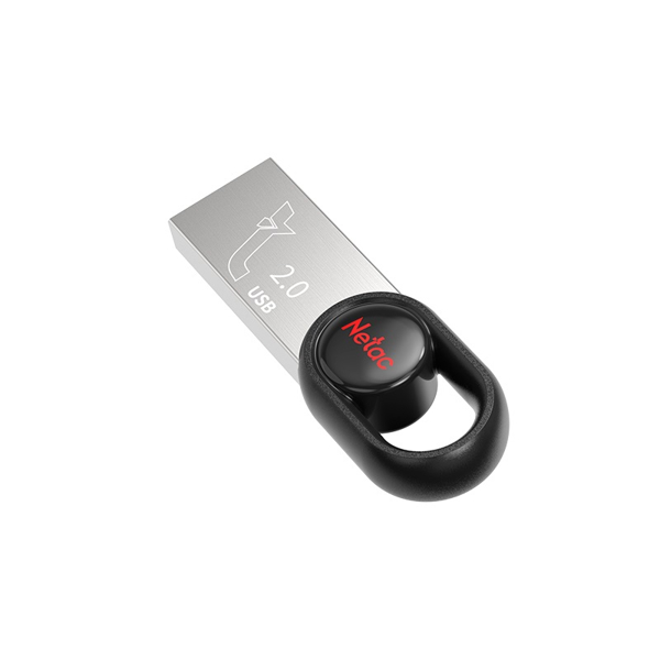 USB ფლეშ მეხსიერება Netac NT03UM2N-064G-20BK, 64GB, USB 2.0, Grey