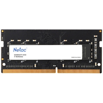 ოპერატიული მეხსიერება Netac NTBSD4N26SP-08, RAM 8GB, DDR4 SODIMM, 2666 MHz