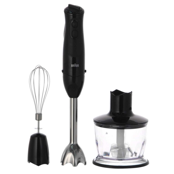 ხელის ბლენდერი Braun MQ3135BK, 900W, 600ML, Blender, Black