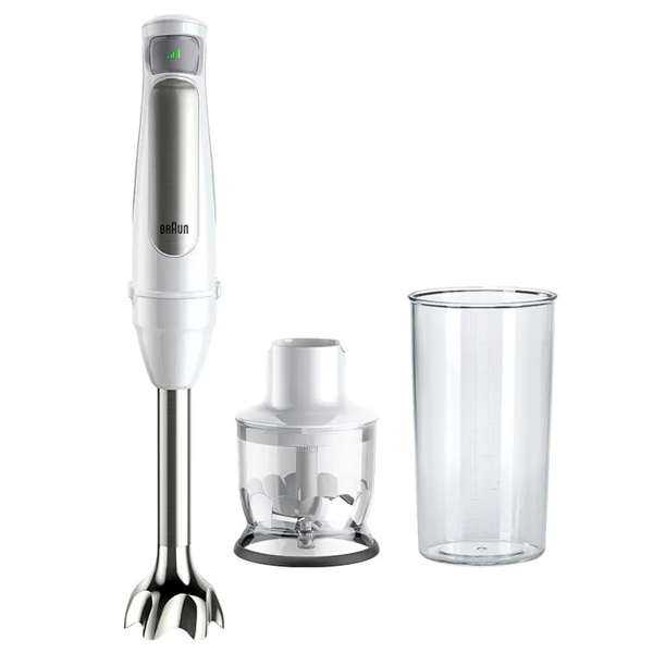 ხელის ბლენდერი Braun MQ7020 HB, 1000W, 600ML, Blender, White