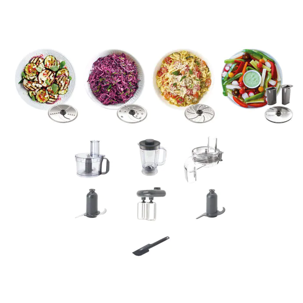 სამზარეულოს კომბაინი Kenwood FDM304SS, 800W, 2.1L, Food Processor, Silver