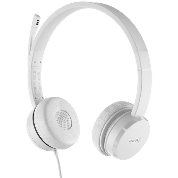 ყურსასმენი Lenovo GXD1E71385, Headset, Wired, USB-A, Grey