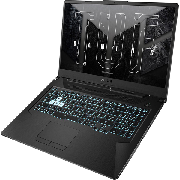 ნოუთბუქი Asus TUF 90NR0675-M005R0 Gaming A17, 17.3", Ryzen 7-4800H, 8GB, 512GB SSD, RTX3050 4GB, Black