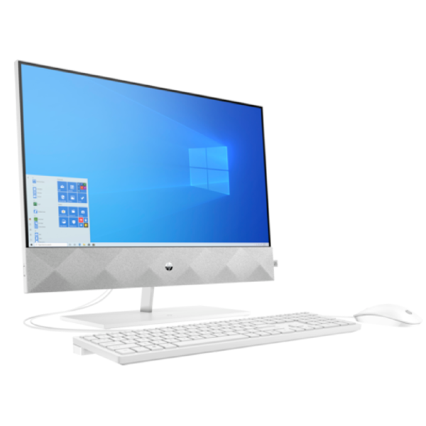 All In One კომპიუტერი HP 4V2W9EA Pavilion, 23.8", i5-11500T, 16GB, 512GB SSD, MX350 4GB, White