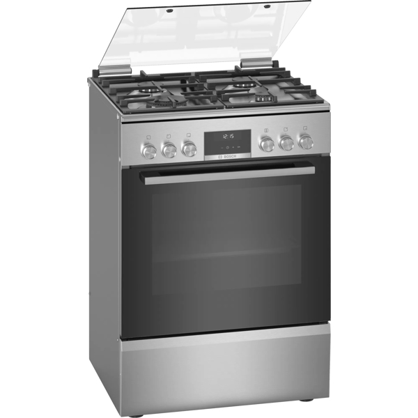 Bosch HXS59AI50Q, 4 Gas, Oven, Stainless Steel