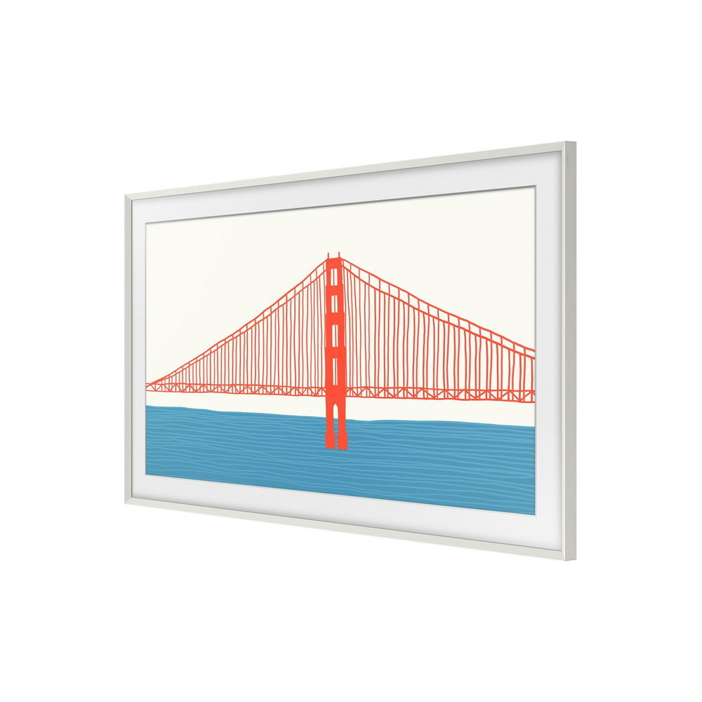 ტელევიზორის ჩარჩო Samsung VG-SCFA50WTBRU, 50", Additional Frame, White