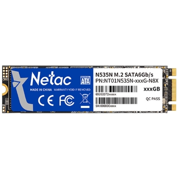 მყარი დისკი Netac NT01N535N-512G-N8X, 512GB, M.2, Internal Hard Drive