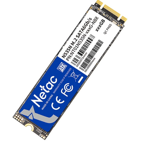 მყარი დისკი Netac NT01N535N-512G-N8X, 512GB, M.2, Internal Hard Drive