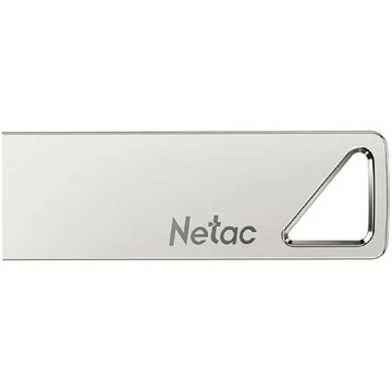 USB ფლეშ მეხსიერება Netac NT03U326N-032G-20PN, 32GB, USB 2.0, Silver