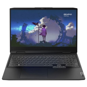 ნოუთბუქი Lenovo 82S900VHRK IdeaPad 3, 15.6", i7-12650H, 16GB, 1TB SSD, RTX3060 6GB, Onyx Grey