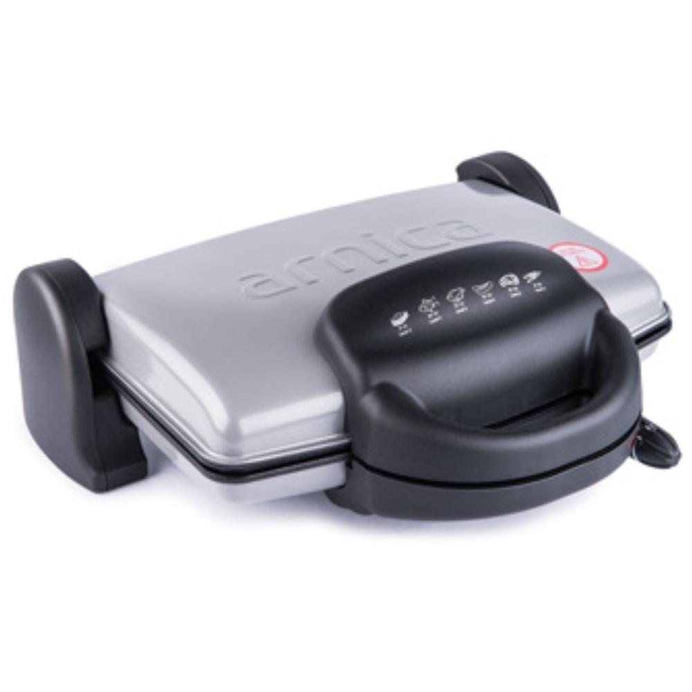 სენდვიჩის აპარატი Arnica GH26110, 1750W, Sandwich Maker, Silver