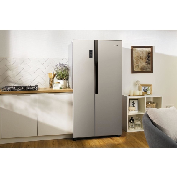 მაცივარი Gorenje NRS918FMX, 564L, A+, No Frost, Refrigerator, Grey