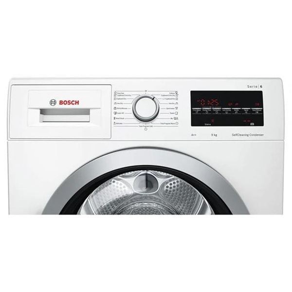 სარეცხის საშრობი მანქანა Bosch WTW85461BY, 9Kg, A++, Washing dryer, White