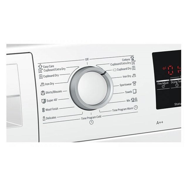 სარეცხის საშრობი მანქანა Bosch WTW85461BY, 9Kg, A++, Washing dryer, White