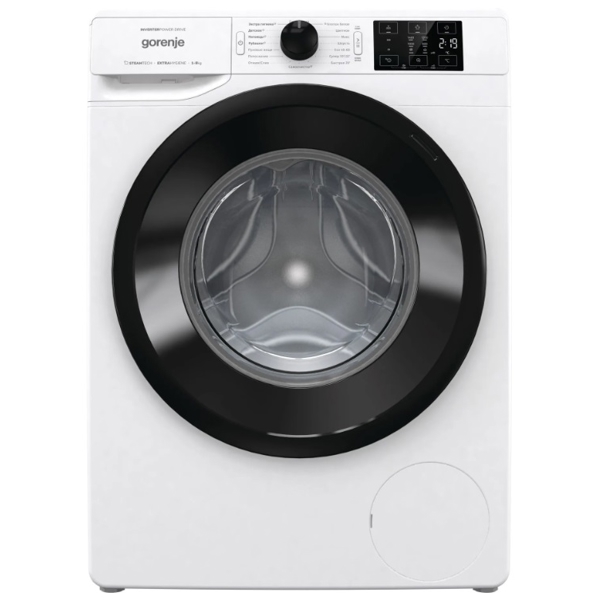 სარეცხი მანქანა Gorenje WNEI84SDS, 8Kg, B, 1400Rpm, 74Db, Washing Machine, White