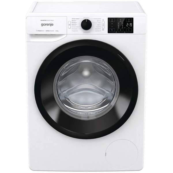 სარეცხი მანქანა Gorenje WNEI84SDS, 8Kg, B, 1400Rpm, 74Db, Washing Machine, White