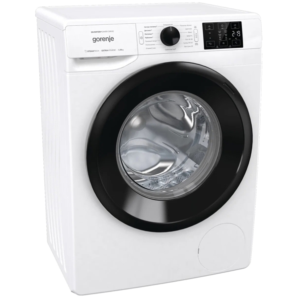 სარეცხი მანქანა Gorenje WNEI84SDS, 8Kg, B, 1400Rpm, 74Db, Washing Machine, White