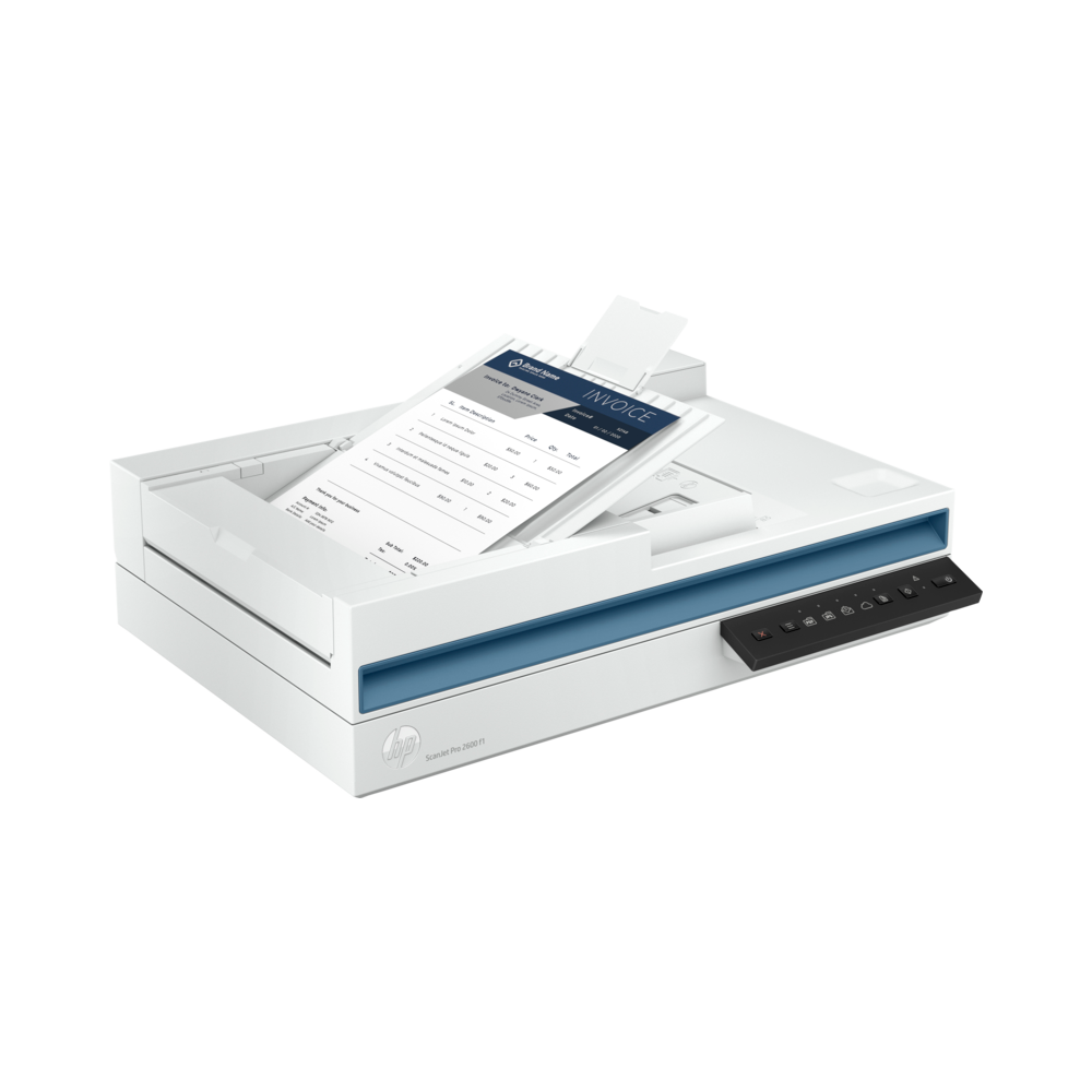 სკანერი HP 20G05A SJ Pro 2600 f1, Scanner, 600 x 600 DPI, A4, White