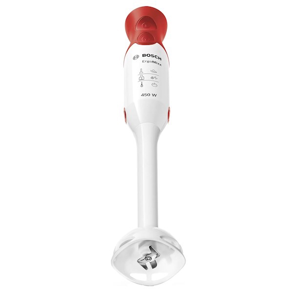 ხელის ბლენდერი Bosch MSM64110, 450W, 1L, Blender, White/Red