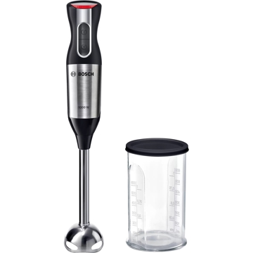 ხელის ბლენდერი Bosch MS62M6110, 1000W, 600ML, Blender, Black/Silver