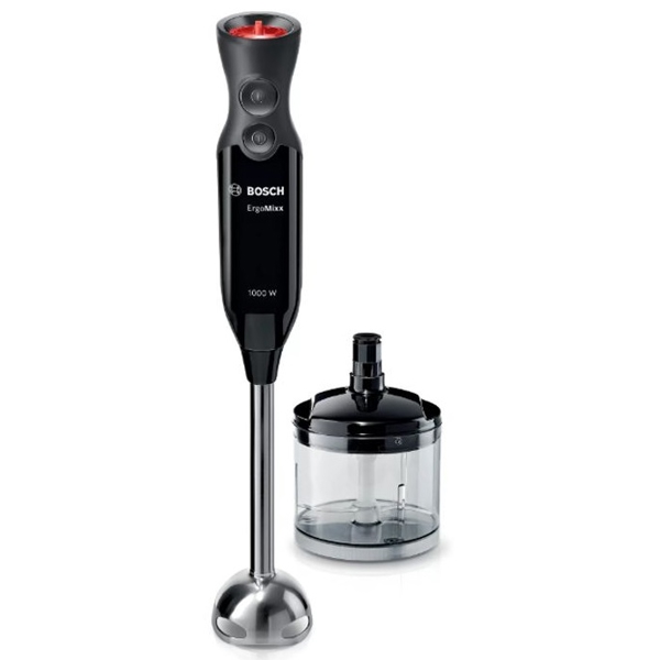 ხელის ბლენდერი Bosch MS61B6170, 1000W, 600ML, Blender, Black