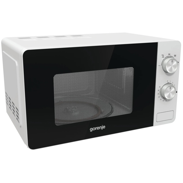 მიკროტალღური ღუმელი Gorenje MO17E1W, 700W, 17L, Microwave Oven, White