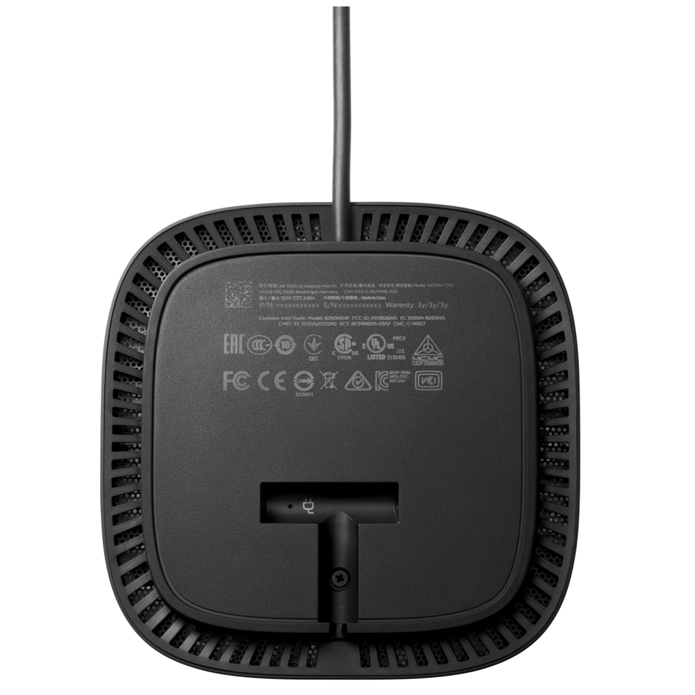 USB-C ჰაბი HP 5TW10AA, USB-C Hub, Black