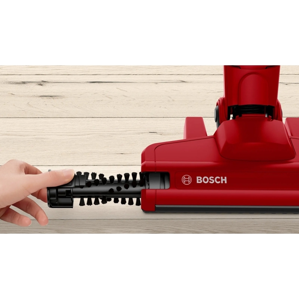 მტვერსასრუტი Bosch BBHF214R, 0.4ML, Vacuum Cleaner, Red