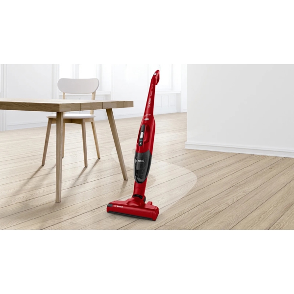 მტვერსასრუტი Bosch BBHF214R, 0.4ML, Vacuum Cleaner, Red