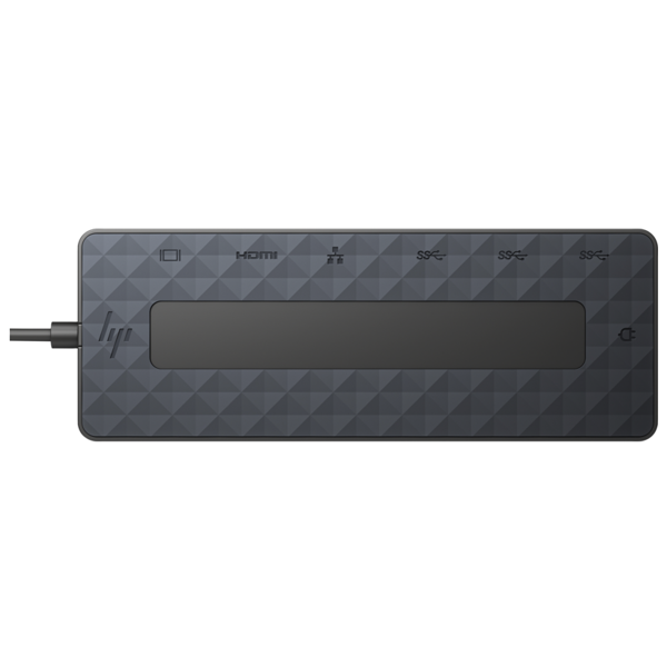 HP 50H98AA, USB-C Hub, Black