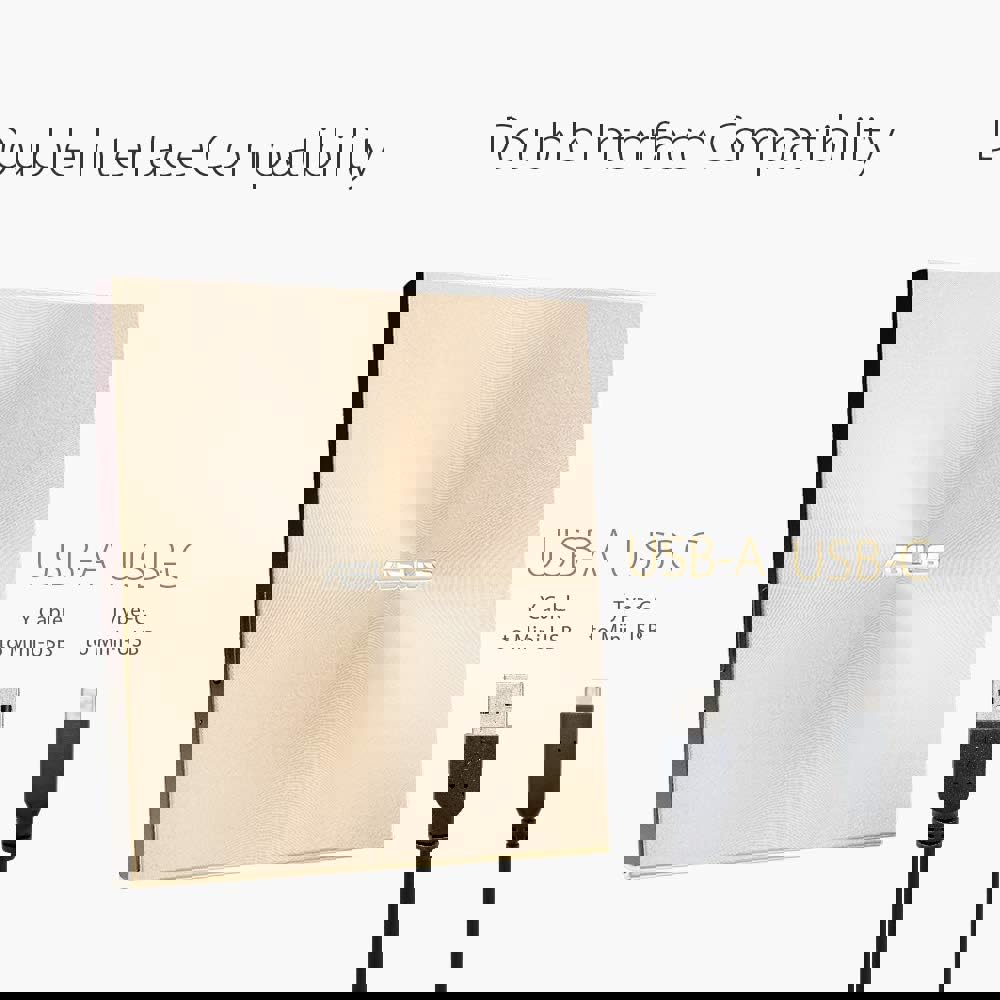 DVD დისკის წამკითხველი Asus 90DD02A5-M29000 ZenDrive U9M, USB Type-C, USB 2.0, DVD Drive, Gold